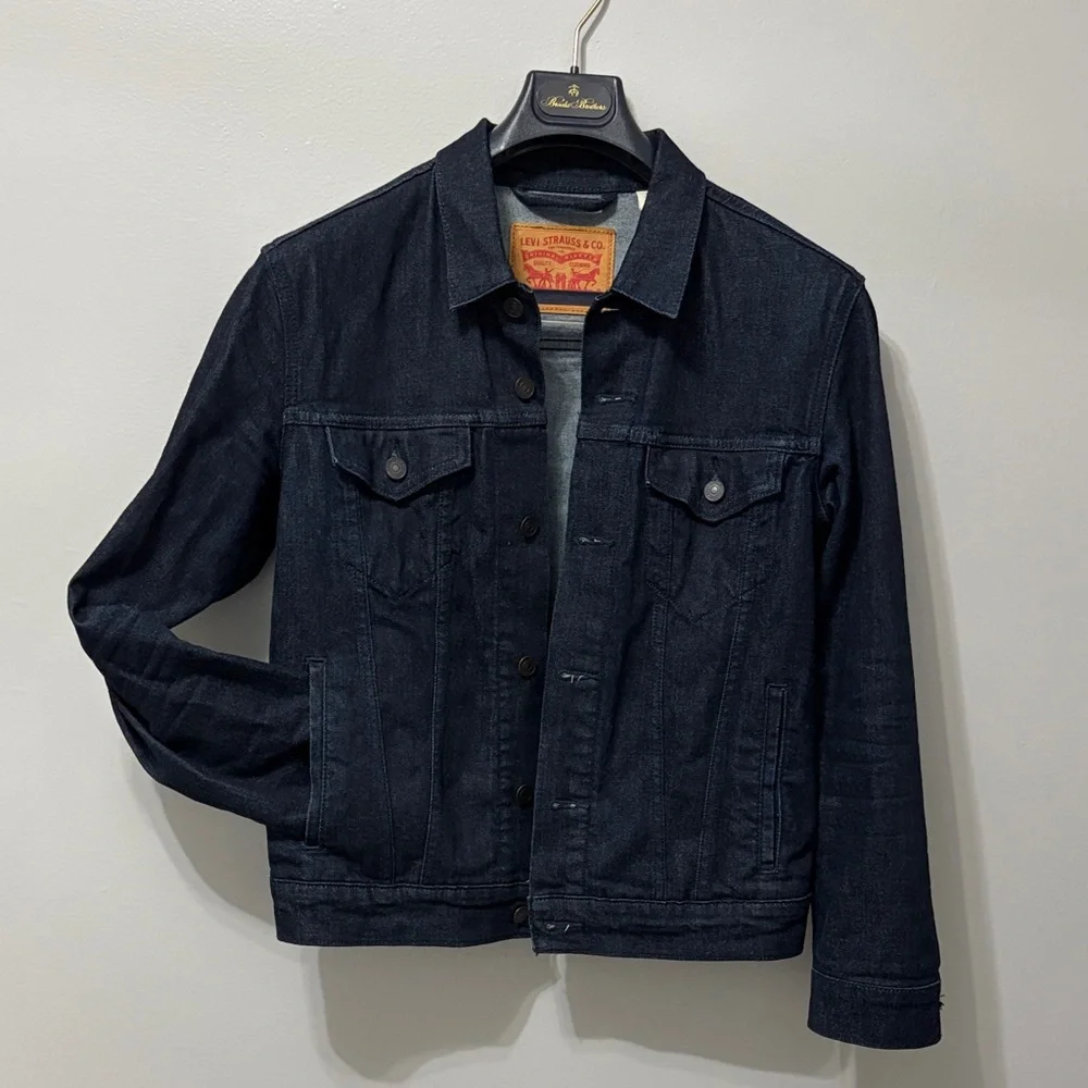 Levi's Men's Indigo Denim Jacket - Picture 4 of 5